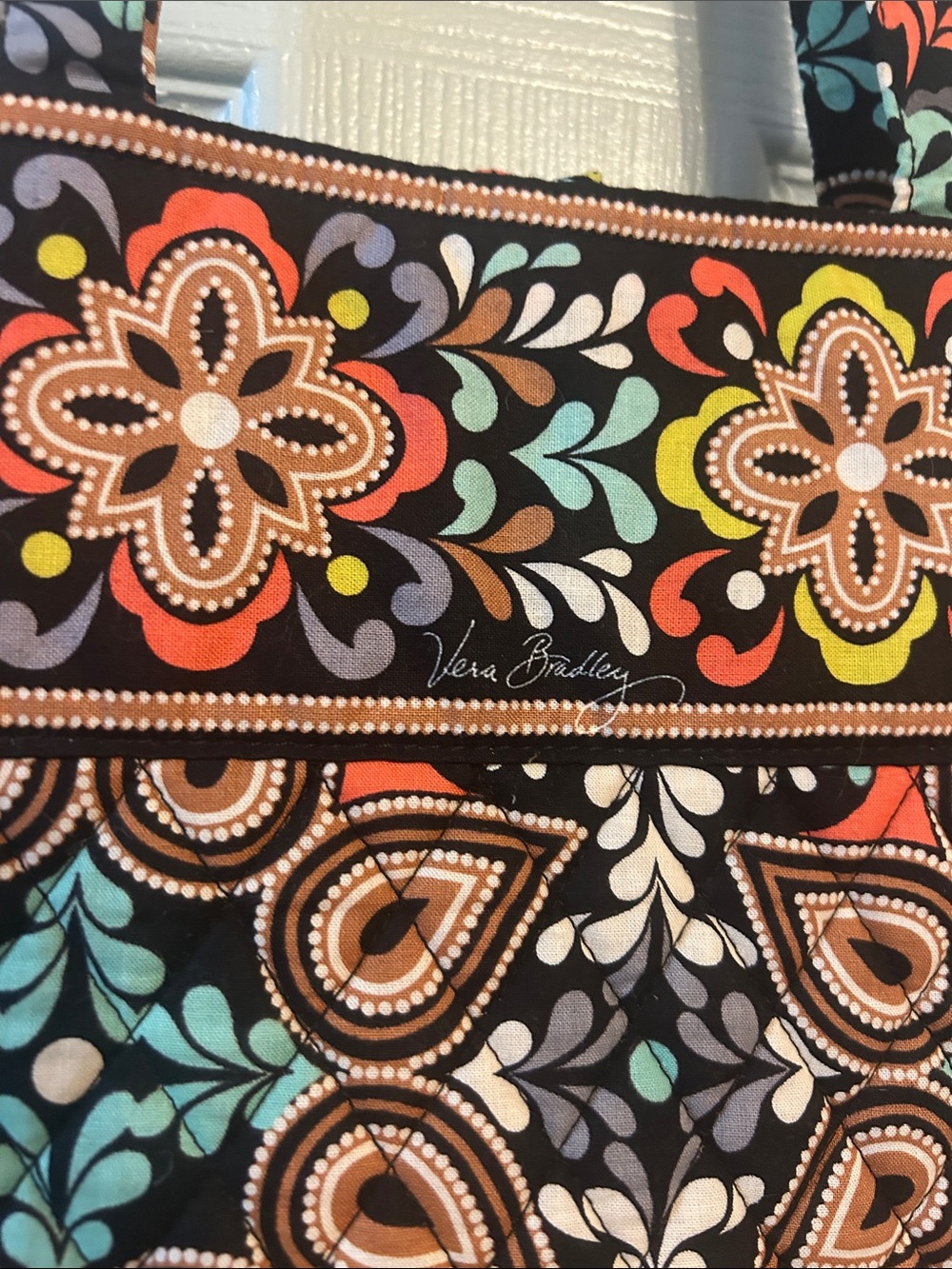Vera Bradley Sierra Tote Retired - Picture 3 of 7